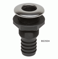 Skin Fitting with Stainless Steel Cover - øA: 32 mm - BS3504 - CanSB